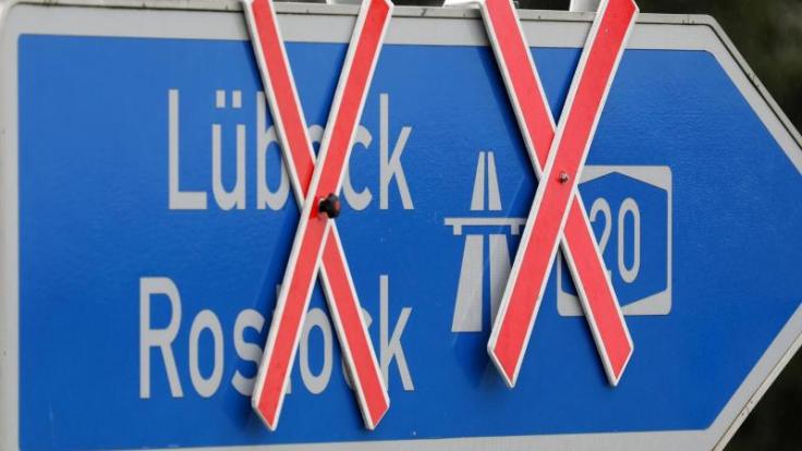 Auf der A 20 von Lübeck nach Stettin ist in beiden Richtungen mit Verzögerungen zu rechnen.