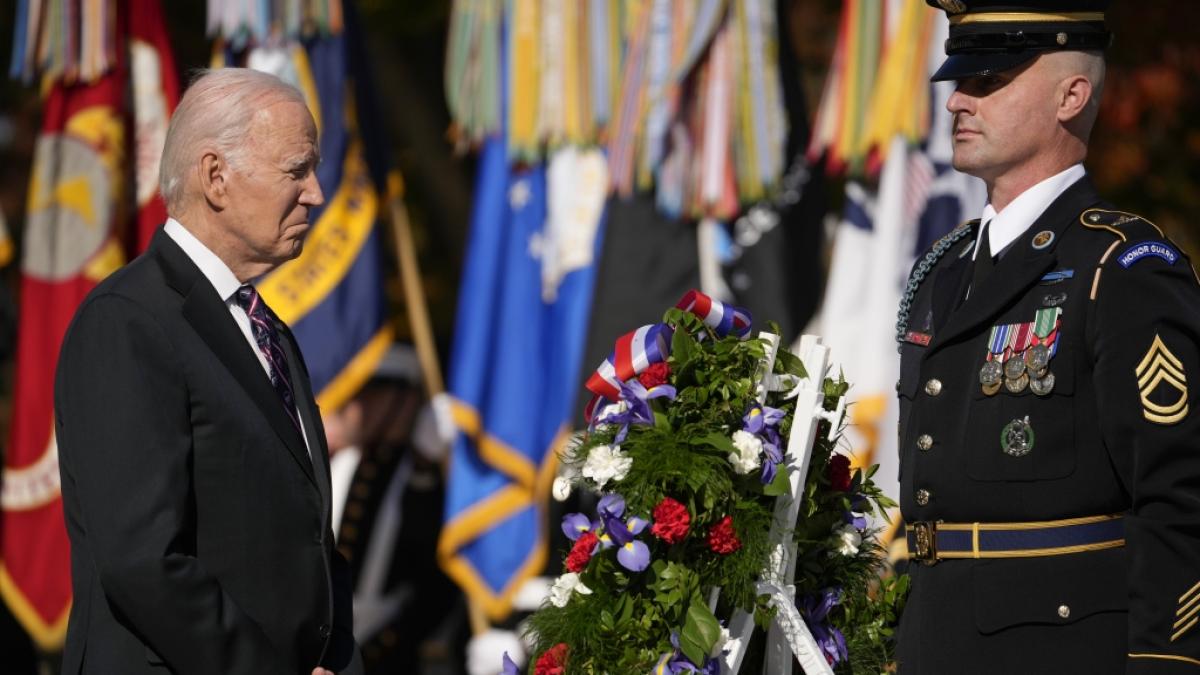 Joe Biden schockte erneut mit einem wirren Auftritt. (Foto)