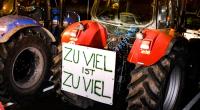 Die Bauern-Proteste haben am Montag, 08.01.2024, begonnen.