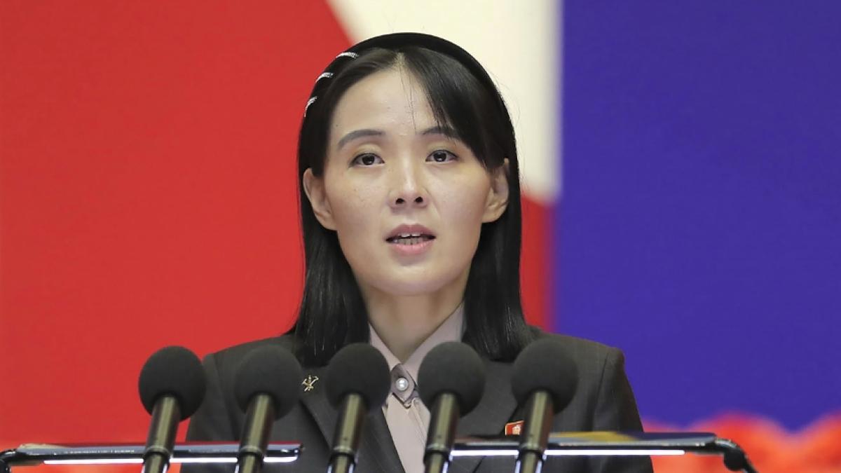 Kim Yo Jong droht den USA. (Foto)