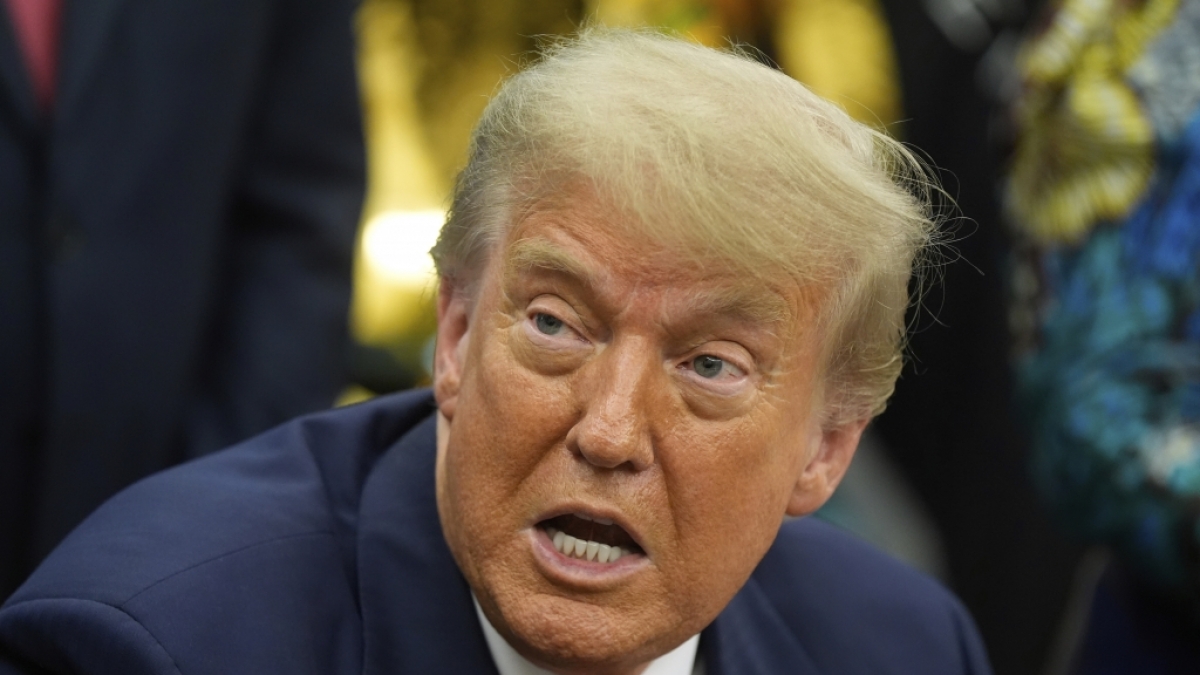 Donald Trump liefert vorerst keine Waffen mehr in die Ukraine. (Foto)