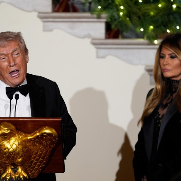 Donald-Trump-Ehefrau zur Salzsäule erstarrt - was war mit der First Lady los?