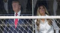 Haben sich Donald und Melania Trump beim IndyCar-Rennen 