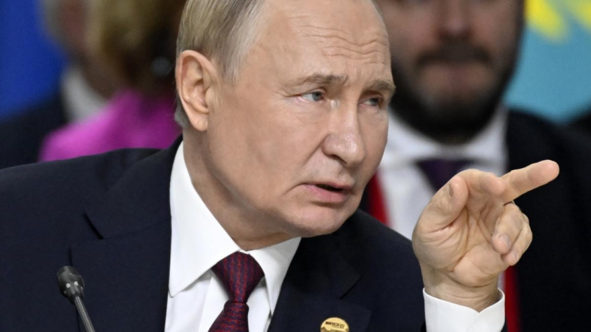 Wladimir Putin f&uuml;hrt seit Februar 2022 Krieg gegen die Ukraine. (Foto)