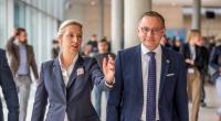 Die AfD rückt in der aktuellen Sonntagsfrage an die Union heran.