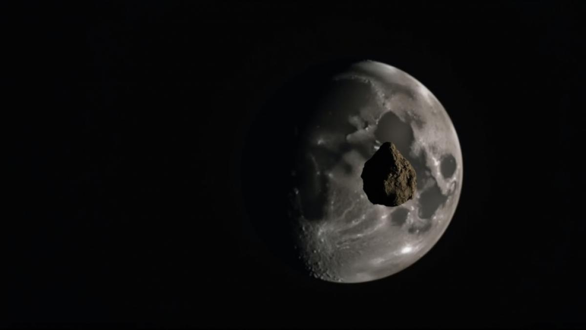 Asteroid 2024 YR4 wird 2032 Mond treffen. (Foto)