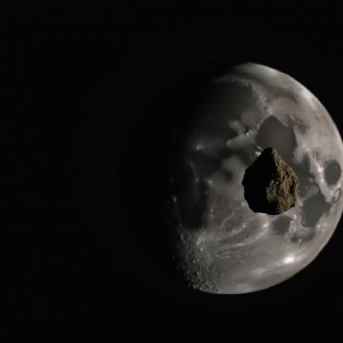 Auf Kollisionskurs mit dem Mond - welche Folgen hat das für die Erde?