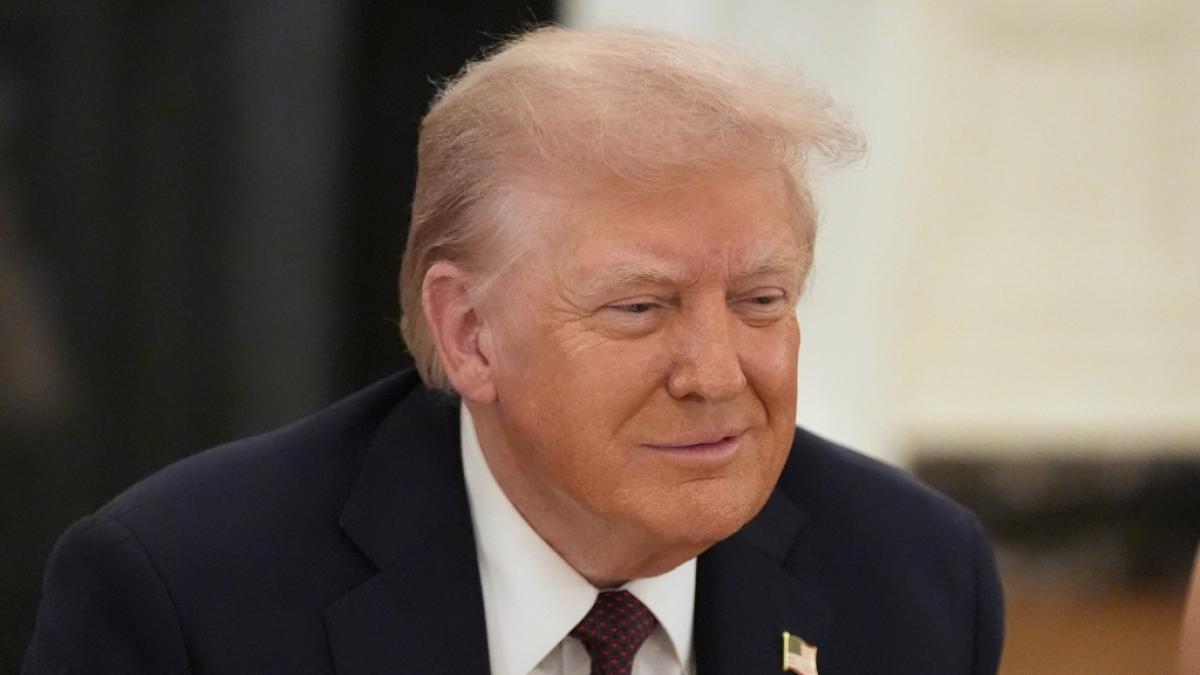 Donald Trump entsetzt mit einer verst&ouml;renden Drohung. (Foto)
