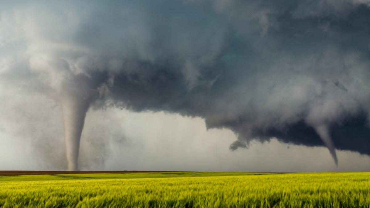 Am Montag droht Tornado-Gefahr in Deutschland. (Foto)