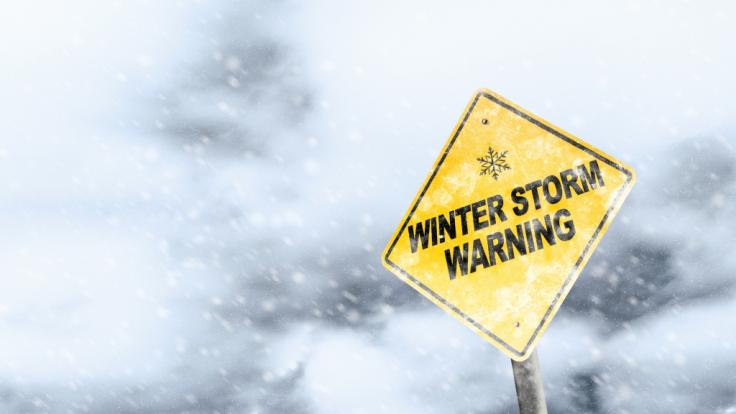 Ein Wintersturm bedroht einige Regionen Nordeuropas.