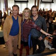 Die neue Topmodel-Jury: Wolgang Joop (links), Heidi Klum und Thomas Hayo.