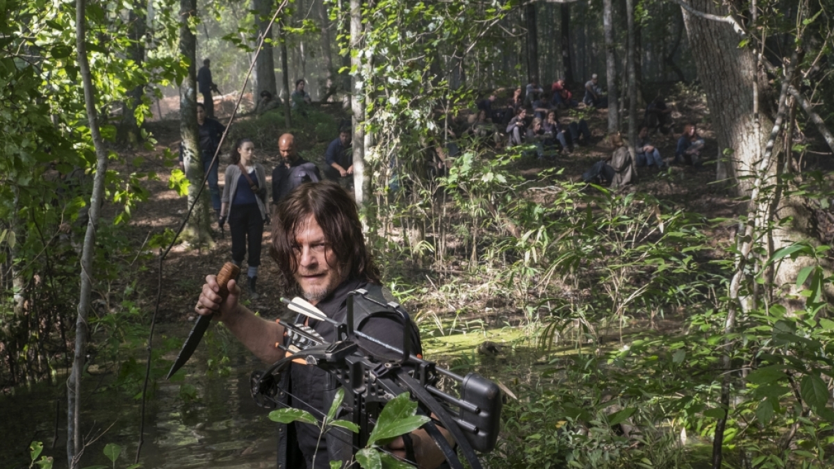 Daryl und Co. versuchen sich nach Hilltop durchzuschlagen. (Foto)