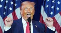 Donald Trump (Foto) hat Frankreich-Präsident Macron öffentlich nachgeäfft.