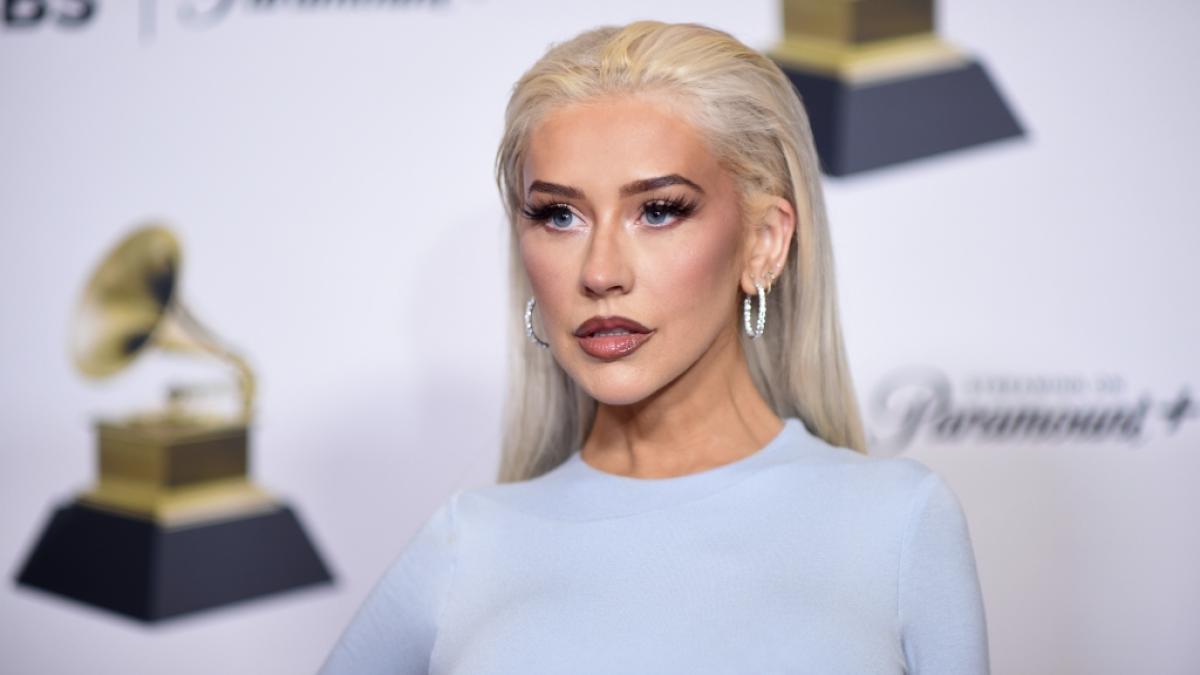 S&auml;ngerin Christina Aguilera sorgt in knappen Lack-Outfits f&uuml;r Wirbel. (Foto)