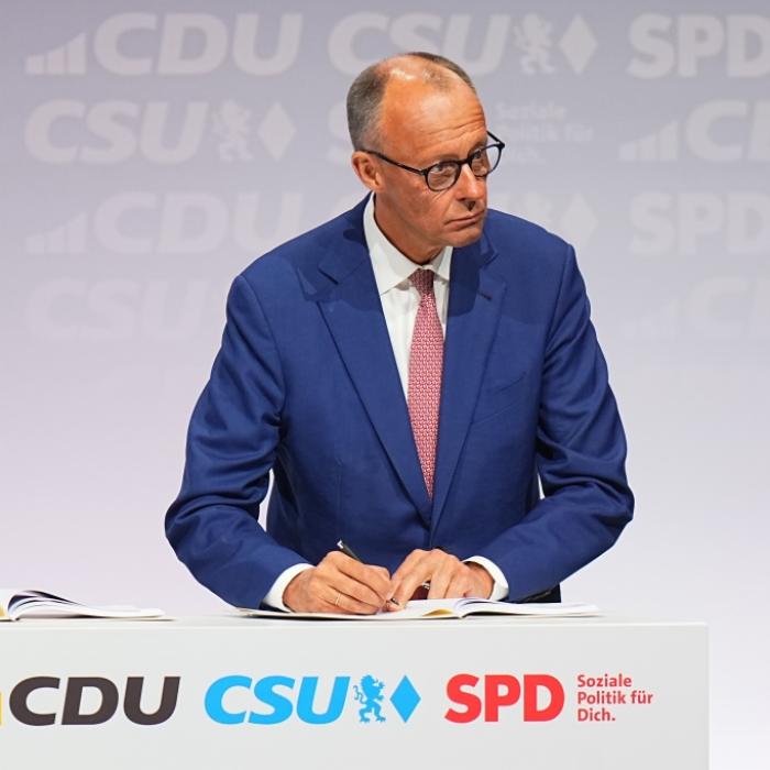 Neu-Kanzler abgestürzt - CDU-Chef kassiert blamable Umfrage-Schlappe