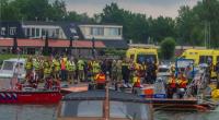 Mehrere Not- und Rettungsdienste sind im Einsatz, eingesetzt, nachdem eine deutsche Familie beim Kanufahren auf dem Veluwemeer verunglückt ist.