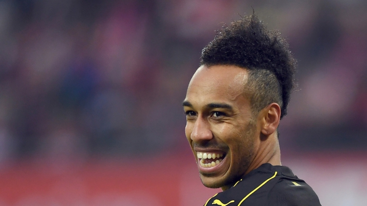 Pierre-Emerick Aubameyang geh&ouml;rt zu den schnellsten Fu&szlig;ballern der Welt. (Foto)