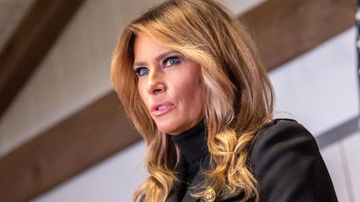 Endlich hat Melania Trump ihr Schweigen gebrochen. (Foto)
