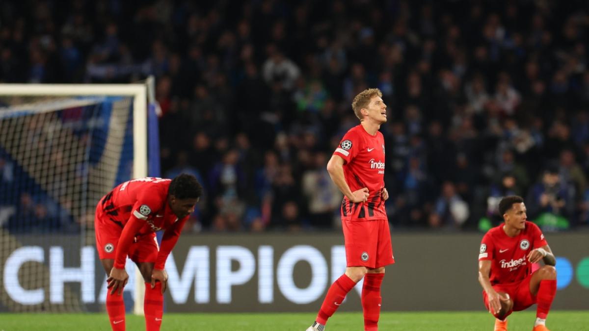 Eintracht Frankfurt ist im Achtelfinale der Champions League ausgeschieden. (Foto)