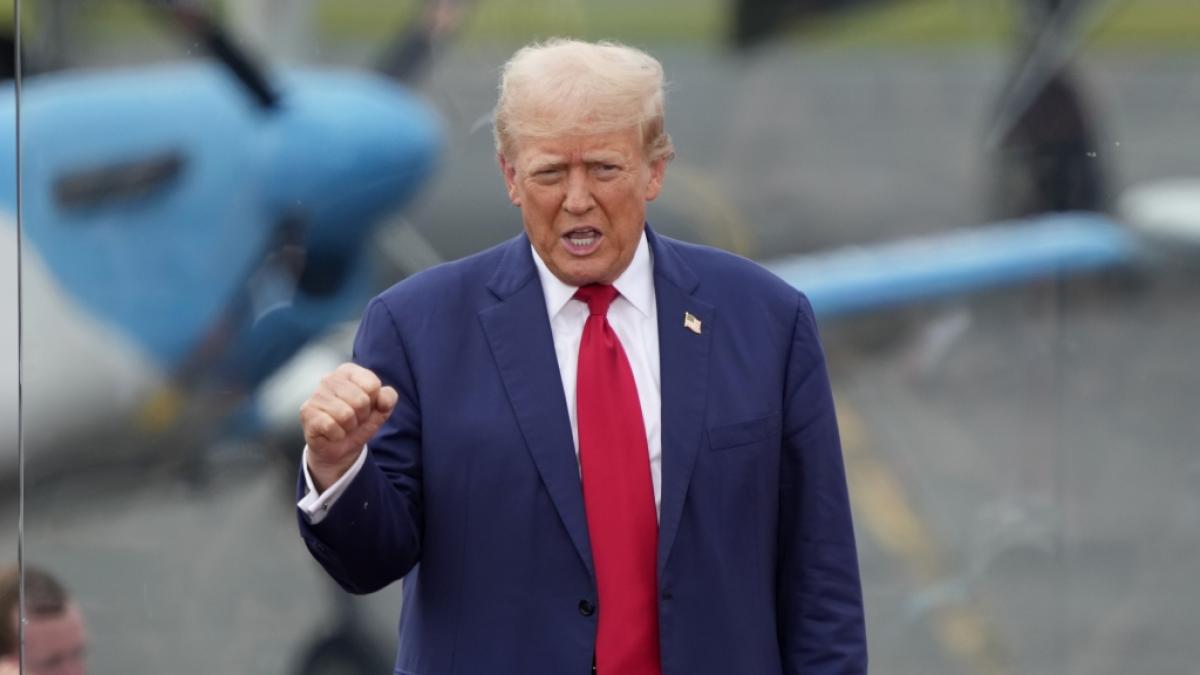 Mitten im Wahlkampf erh&auml;lt Donald Trump pl&ouml;tzliche positive Nachrichten. Buchmacher sehen ihn als klaren Favoriten bei der bevorstehenden US-Wahl im November. (Foto)