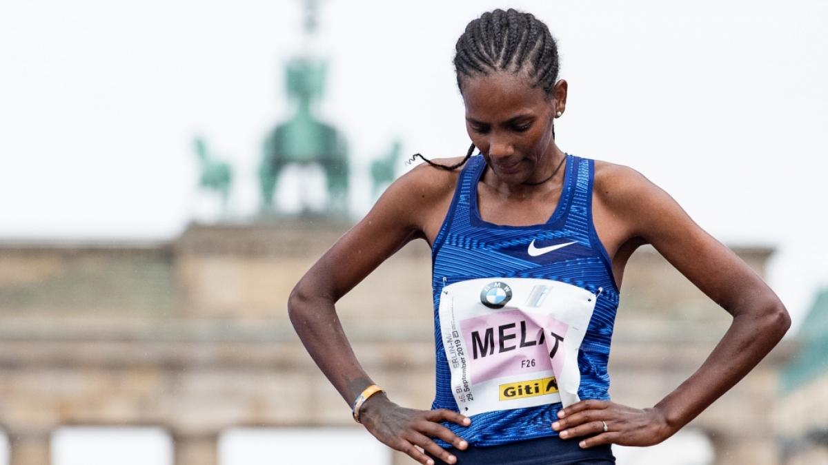 Melat Kejeta vom Laufteam Kassel f&uuml;hrt das Damen-Team des Deutschen Leichtathletik-Verbands bei der Halbmarathon-WM 2020 an. (Foto)