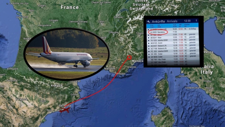 Die Germanwings-Maschine mit der Flugnummer 4U9525 ist auf dem Weg von Barcelona nach Düsseldorf im Département Alpes-de-Haute-Provence abgestürzt.