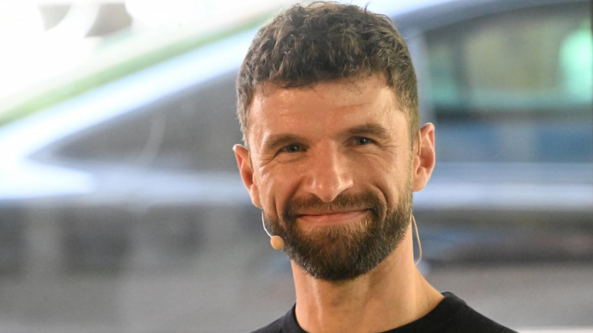 Thomas M&uuml;ller sprach in M&uuml;nchen &uuml;ber seine Ern&auml;hrung. (Foto)