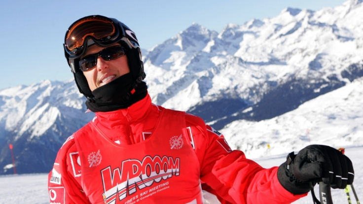 Erfahrener Skifahrer: Michael Schumacher.