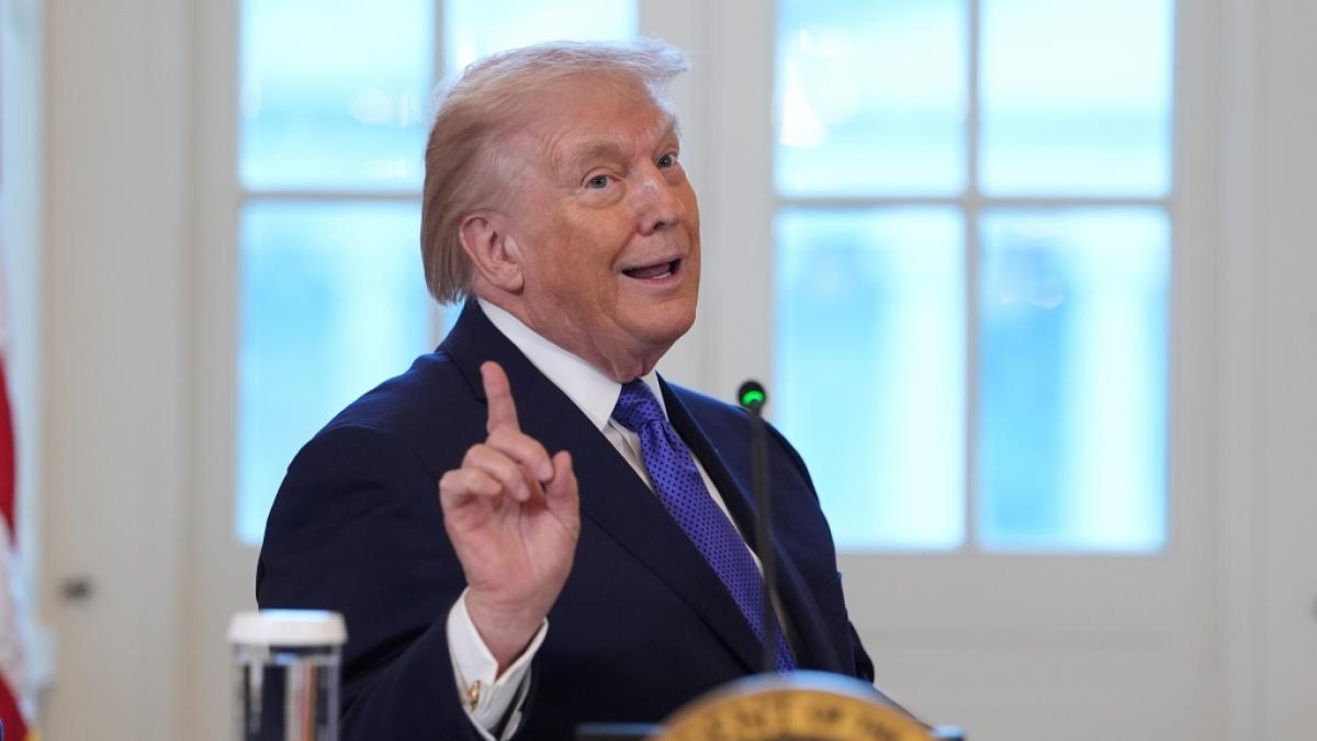 Donald Trump hat ein Treffen mit &Ouml;lmanagern im Wei&szlig;en Haus pl&ouml;tzlich unterbrochen. (Foto)