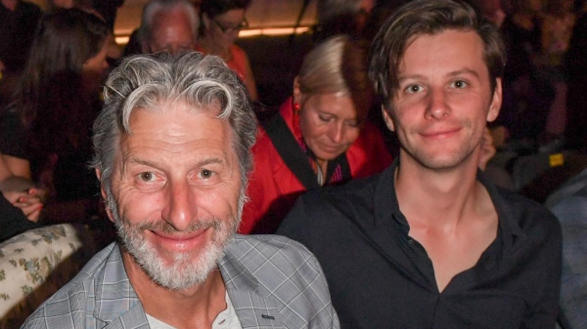 Rufus Beck mit seinem Sohn Jonathan Beck. (Foto)