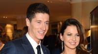Robert Lewandowski und Frau Anna.