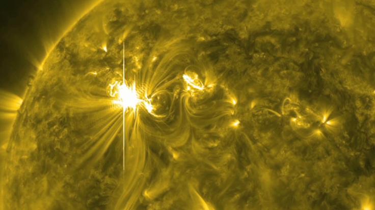 Gleich zwei Sonnenstürme sollen in dieser Woche auf die Erde treffen.