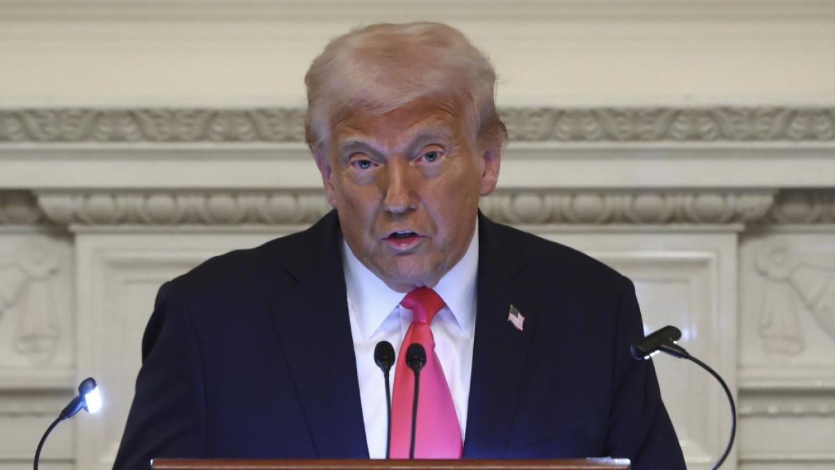 Donald Trump hat sich erneut mit seiner R&uuml;ckzieher-Politik blamiert. (Foto)