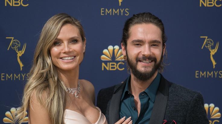 Heidi Klum schwebt mit Tom Kaulitz auf Wolke 7.
