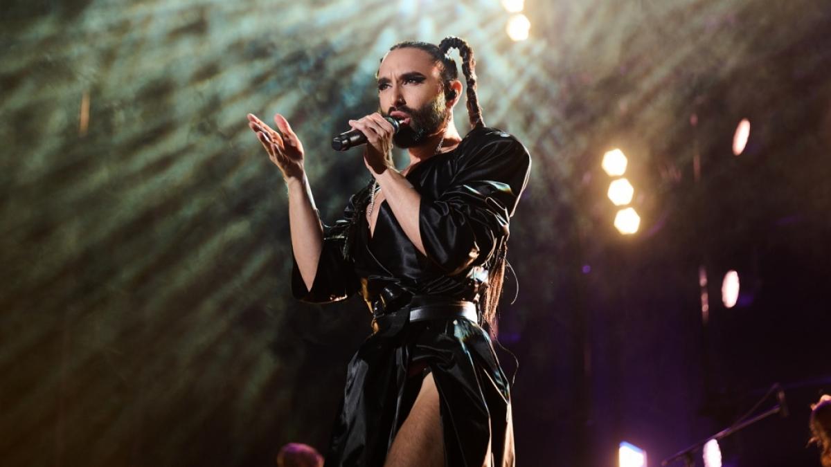 Conchita Wurst beim Charity-Konzert "All Hands on Deck". (Foto)