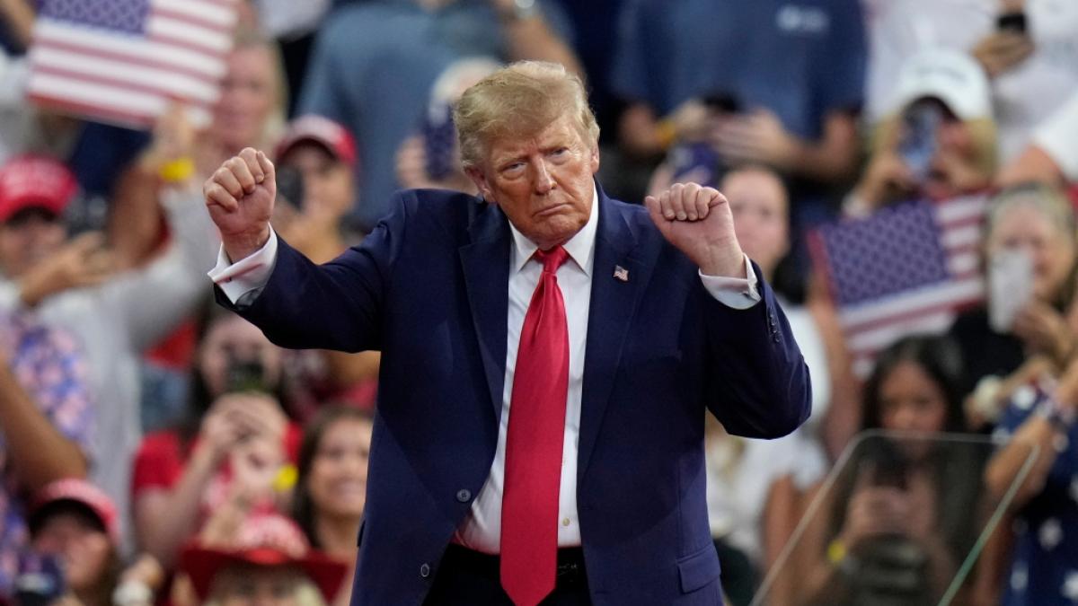 US-Pr&auml;sident Donald Trump wird eine Vorliebe f&uuml;r Blondinen unterstellt. (Foto)