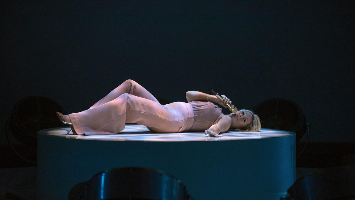 Helene Fischer nach dem Outfit-Wechsel. (Foto)