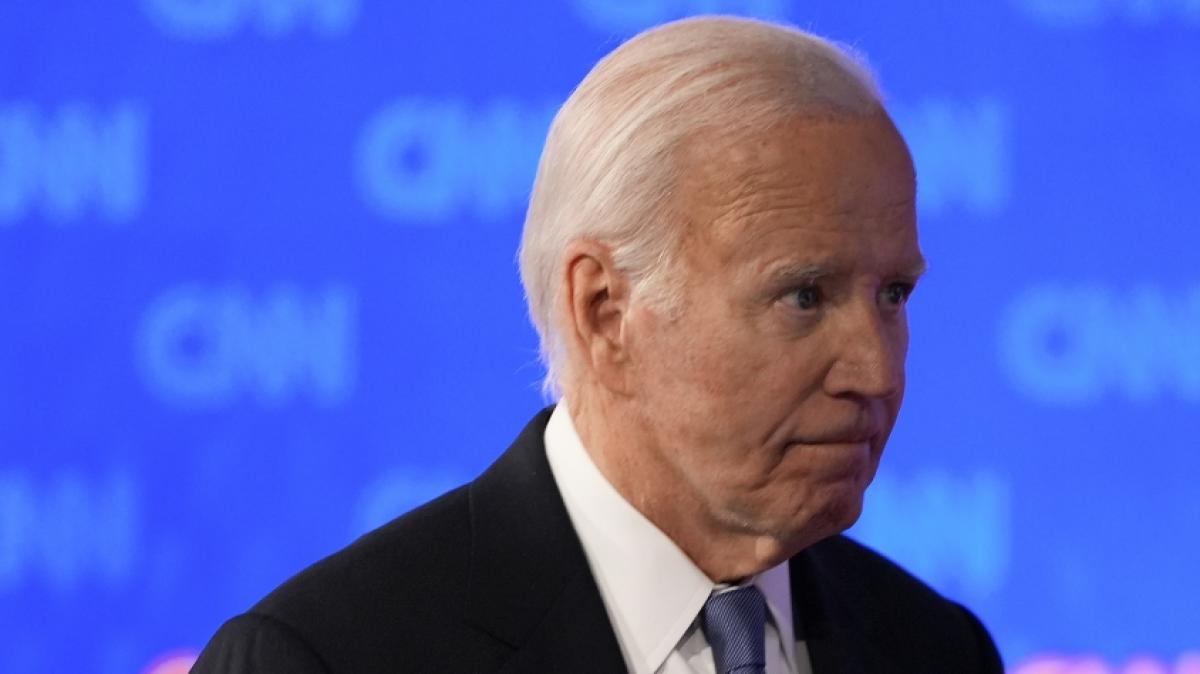 Experten konnte Joe Biden mit seinem Auftritt im TV-Duell nicht von seiner Fitness &uuml;berzeugen. (Foto)