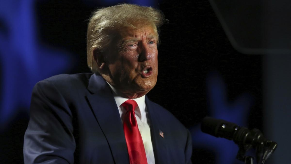 Donald Trump hat das &uuml;berraschende Turnier-Aus der US-Frauen bei der Fu&szlig;ball-Weltmeisterschaft zum Anlass f&uuml;r eine Schimpftirade genommen. (Foto)