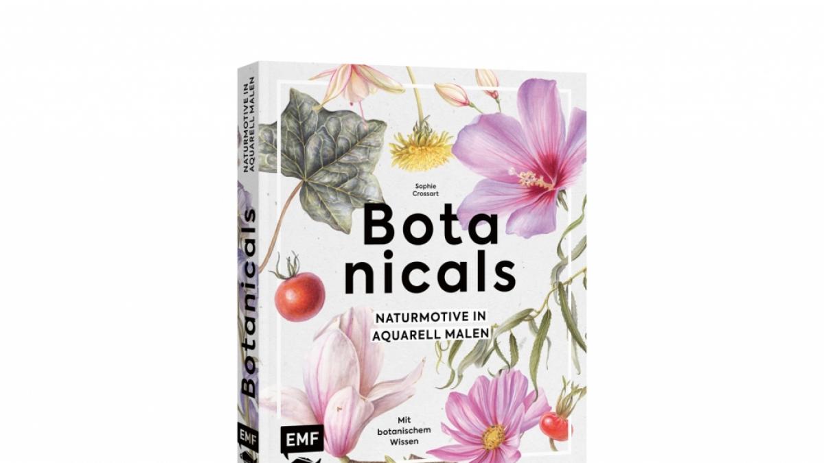 "Botanicals. Naturmotive in Aquarell malen" von Sophie Crossart (Foto)