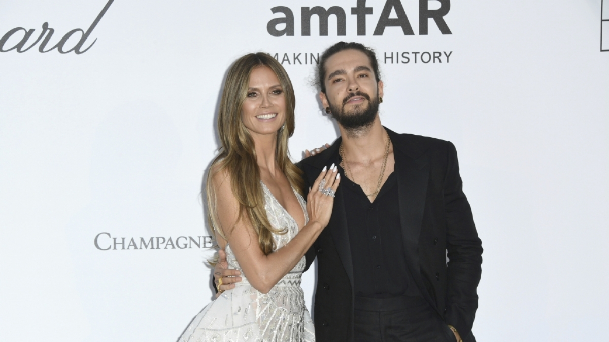 Heidi Klum und Tom Kaulitz gemeinsam auf dem roten Teppich. (Foto)