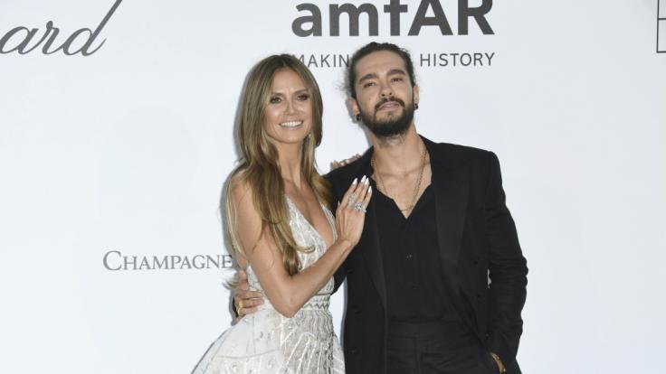 Heidi Klum und Tom Kaulitz gemeinsam auf dem roten Teppich.