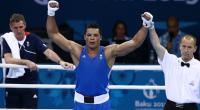 Box-Profi Joe Joyce 2015 nach einem siegreichen Kampf.