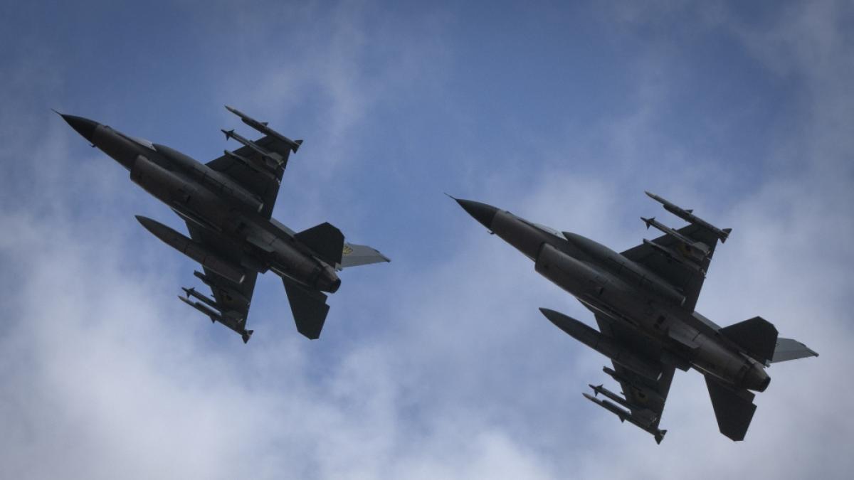 Die Lieferung von US-amerikanischen Kampfjets an die Ukraine sorgte im russischen Staatsfernsehen f&uuml;r wilde Spekulationen. (Foto)