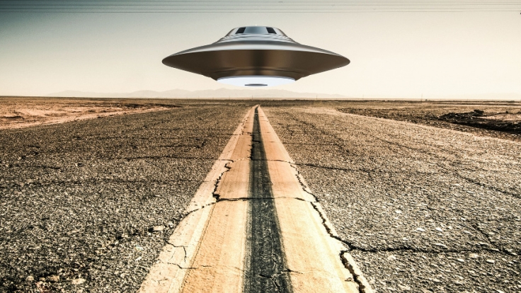Eine Nasa-Fotografie aus dem Jahr 1965 zeigt ein vermeintliches Ufo über Texas. (Symbolbild)