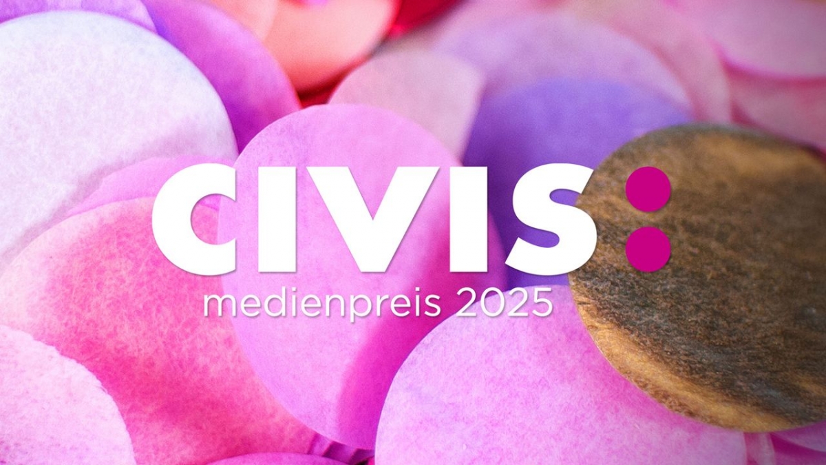 CIVIS Medienpreis 2025 bei 3sat (Foto)