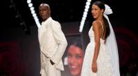 Bruce Darnell im Hochzeitslook mit Rebecca Mir - allerdings nur für die Fashion Week in Berlin.