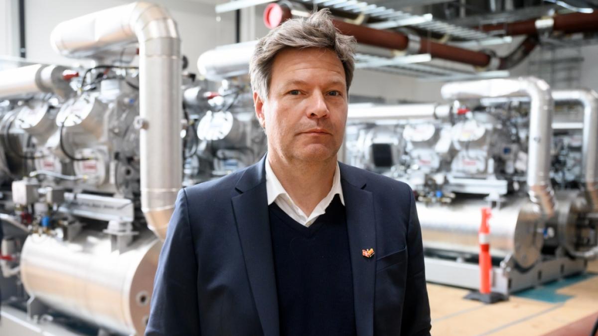 Robert Habeck,&nbsp;Bundesminister f&uuml;r Wirtschaft und Klimaschutz, im M&auml;rz 2023. (Foto)