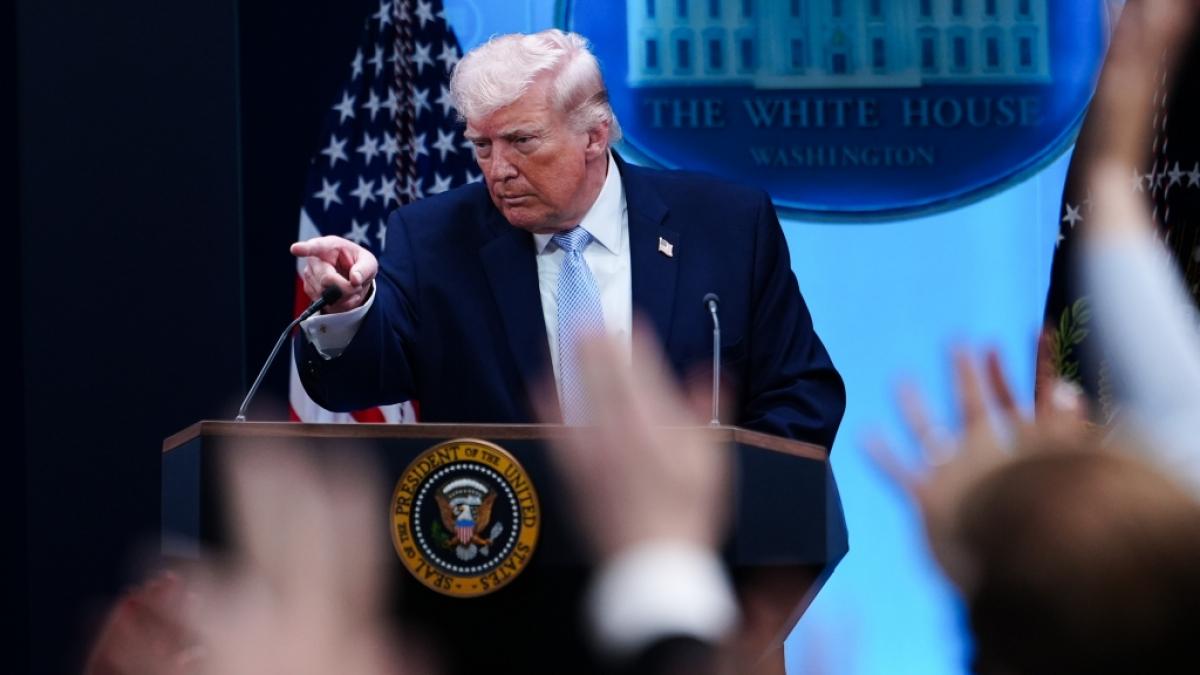 Donald Trump dominierte auch in dieser Woche die Schlagzeilen. (Foto)