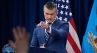 Pete Hegseth ist in einer Pressekonferenz auf Journalisten losgegangen.